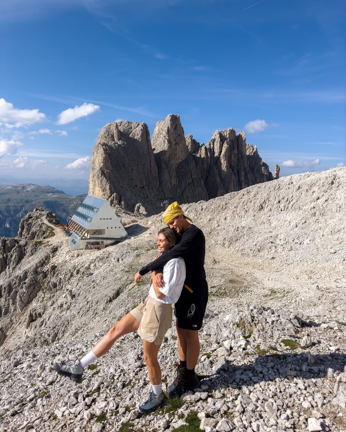 At the Santner Pass